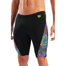 Load image into Gallery viewer, arena-mens-swim-jammer-garden-black-black-multi-010726-550-ontario-swim-hub-4

