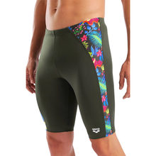 Load image into Gallery viewer, arena-mens-swim-jammer-picture-dark-sage-dark-sage-multi-010722-650-ontario-swim-hub-4
