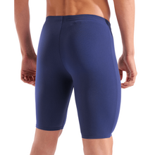 Load image into Gallery viewer, Blue swim jammers worn by a person on a white background
