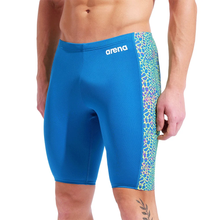 Load image into Gallery viewer, arena-mens-swim-jammer-snakeskin-blue-cosmo-multi-blue-cosmo-010161-505-ontario-swim-hub-8
