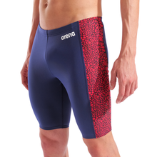 Load image into Gallery viewer, arena-mens-swim-jammer-snakeskin-navy-team-redwhiteblue-010161-417-ontario-swim-hub-5
