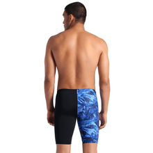 Load image into Gallery viewer, arena-mens-swim-jammer-team-crackle-black-team-royal-008153-200-ontario-swim-hub-3
