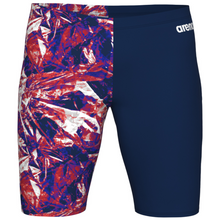 Load image into Gallery viewer, arena-mens-swim-jammer-team-crackle-navy-team-redwhiteblue-008153-417-ontario-swim-hub-2
