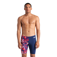 Load image into Gallery viewer, arena-mens-swim-jammer-team-crackle-navy-team-redwhiteblue-008153-417-ontario-swim-hub-4
