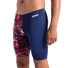 Load image into Gallery viewer, arena-mens-swim-jammer-team-crackle-navy-team-redwhiteblue-008153-417-ontario-swim-hub-6
