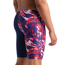 Load image into Gallery viewer, arena-mens-swim-jammer-team-crackle-navy-team-redwhiteblue-008153-417-ontario-swim-hub-7
