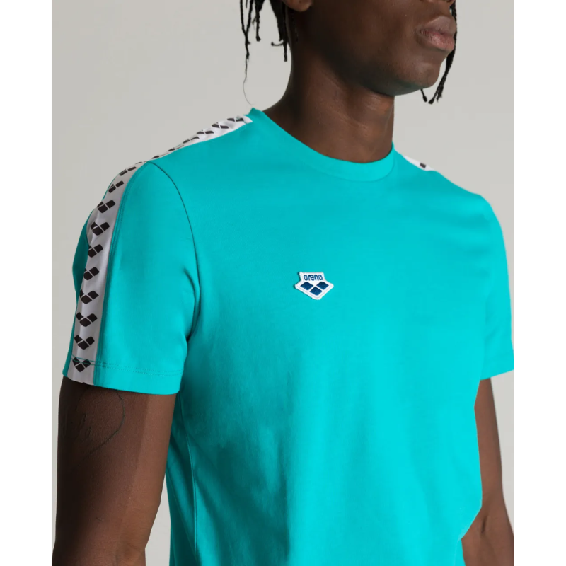 ARENA MEN'S T-SHIRT TEAM - MINT/WHITE/ESPRESSO – OntarioSwimHub