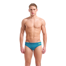 Load image into Gallery viewer, arena-mens-team-swim-brief-solid-blue-cosmo-artic-lime-004773-606-ontario-swim-hub-5
