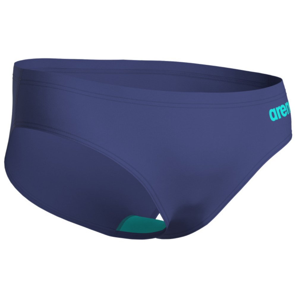 ARENA MEN'S TEAM SWIM BRIEF SOLID - FUTURE DUSK/WATER