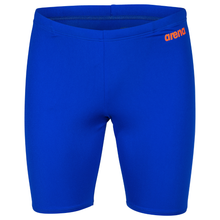 Load image into Gallery viewer, arena-mens-team-swim-jammer-solid-neon-blue-team-orange-004770-803-ontario-swim-hub-1
