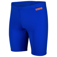 Load image into Gallery viewer, arena-mens-team-swim-jammer-solid-neon-blue-team-orange-004770-803-ontario-swim-hub-2
