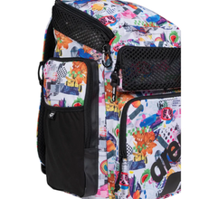 Load image into Gallery viewer, arena-one-go-backpack-45l-allover-collage-010232-101-ontario-swim-hub-10
