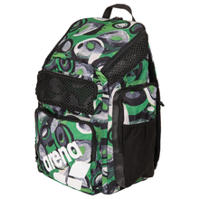 Load image into Gallery viewer, arena-one-go-backpack-45l-allover-kente-010232-202-ontario-swim-hub-1
