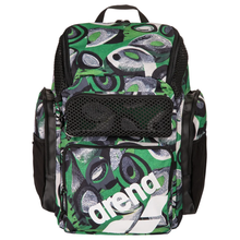 Load image into Gallery viewer, arena-one-go-backpack-45l-allover-kente-010232-202-ontario-swim-hub-2
