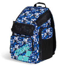 Load image into Gallery viewer, arena-one-go-backpack-45l-allover-pieces-010232-103-ontario-swim-hub-2
