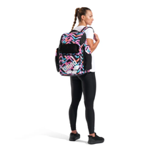 Load image into Gallery viewer, arena-one-go-backpack-45l-allover-texture-010232-102-ontario-swim-hub-6
