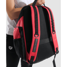 Load image into Gallery viewer, arena-one-go-backpack-45l-red-010231-600-ontario-swim-hub-11
