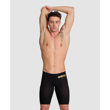 Load image into Gallery viewer, arena-powerskin-carbon-air2-50th-anniversary-limited-edition-jammer-black-gold-ontario-swim-hub-9
