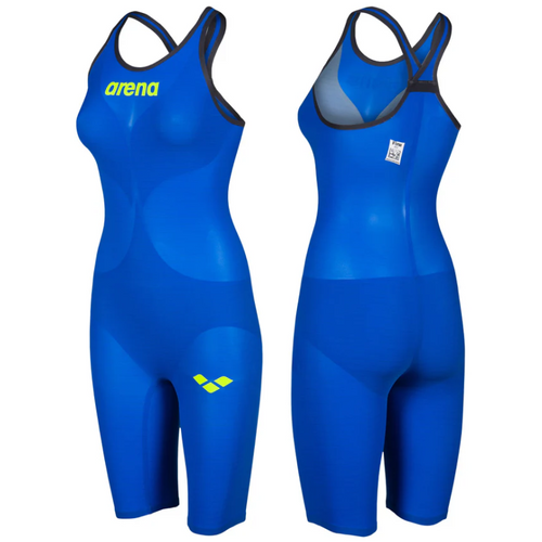 arena-powerskin-womens-carbon-air2-race-suit-closed-back-tech-suit-electric-blue-dark-grey-fluo-yellow-001129-853-ontario-swim-hub-1