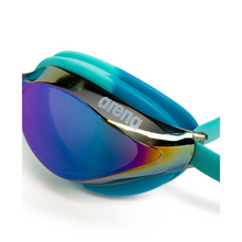 Load image into Gallery viewer, arena-python-mirror-goggles-turquoise-water-blue-1e763-115-ontario-swim-hub-4
