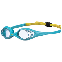 Load image into Gallery viewer,     arena-spider-jr-goggles-clear-mint-yellow-92338-173-ontario-swim-hub-1
