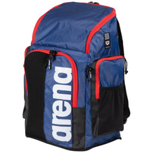 Load image into Gallery viewer, arena-spiky-iii-backpack-45-navy-red-white-005569-108-ontario-swim-hub-1
