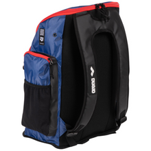 Load image into Gallery viewer, arena-spiky-iii-backpack-45-navy-red-white-005569-108-ontario-swim-hub-3
