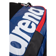 Load image into Gallery viewer, arena-spiky-iii-backpack-45-navy-red-white-005569-108-ontario-swim-hub-5
