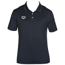 Load image into Gallery viewer, arena-team-line-tech-short-sleeve-polo-shirt-navy-1d576-70-ontario-swim-hub-1
