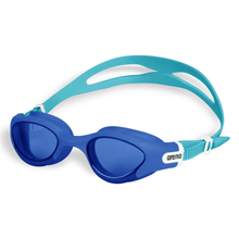 Load image into Gallery viewer, arena-the-one-plus-junior-goggles-blue-blue-turquoise-011808-300-ontario-swim-hub-1
