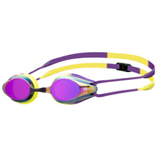 Load image into Gallery viewer, arena-tracks-mirror-goggles-violet-plum-artic-lime-92370-110-ontario-swim-hub-1
