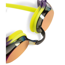 Load image into Gallery viewer, arena-tracks-mirror-goggles-violet-plum-artic-lime-92370-110-ontario-swim-hub-3
