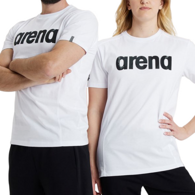  arena-unisex-logo-t-shirt-white-005336-100-ontario-swim-hub-1