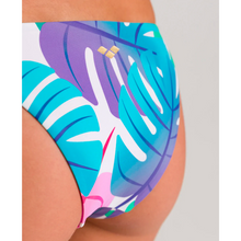 Load image into Gallery viewer,    arena-womens-allover-bandeau-two-pieces-pink-flambe-multi-003056-901-ontario-swim-hub-7

