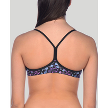 Load image into Gallery viewer, arena-womens-be-bandeau-bikini-top-multi-black-001109-555-ontario-swim-hub-4
