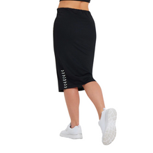 Load image into Gallery viewer,     arena-womens-icons-skirt-solid-black-black-silver-005249-550-ontario-swim-hub-2
