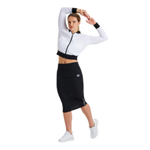Load image into Gallery viewer,     arena-womens-icons-skirt-solid-black-black-silver-005249-550-ontario-swim-hub-3
