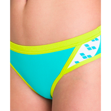 Load image into Gallery viewer, arena-womens-icons-team-stripe-bikini-mint-soft-green-003541-876-ontario-swim-hub-7
