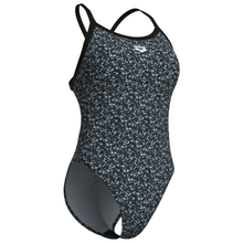 Load image into Gallery viewer, arena-womens-pebbles-xcriss-cross-back--swimsuit-multi-black-black-010169-550-ontario-swim-hub-3
