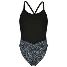 Load image into Gallery viewer, arena-womens-pebbles-xcriss-cross-back--swimsuit-multi-black-black-010169-550-ontario-swim-hub-4
