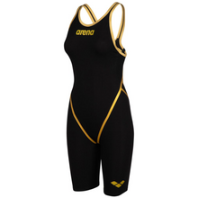 Load image into Gallery viewer, arena-womens-powerskin-carbon-core-fx-50th-anniversary-limited-edition-open-back-black-gold-ontario-swim-hub-2
