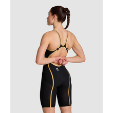 Load image into Gallery viewer,     arena-womens-powerskin-carbon-glide-50th-anniversary-limited-edition-open-back-black-gold-ontario-swim-hub-7
