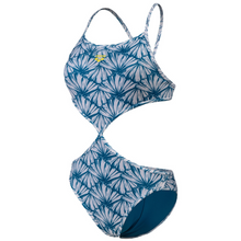 Load image into Gallery viewer, arena-womens-rule-breaker-swimsuit-twist-n-mix-white-multi-blue-cosmo-006471-161-ontario-swim-hub-1
