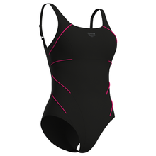 Load image into Gallery viewer, arena-womens-shapewear-swimsuit-jewel-c-cup-black-fairy-rose-006523-590-ontario-swim-hub-3
