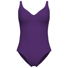 Load image into Gallery viewer, arena-womens-shapewear-swimsuit-victoria-u-back-solid-plum-008868-900-ontario-swim-hub-2
