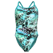 Load image into Gallery viewer, arena-womens-swimsuit-earth-view-xcriss-cross-back-water-multi-water-011685-580-ontario-swim-hub-2
