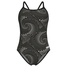 Load image into Gallery viewer, arena-womens-swimsuit-fireflow-lightdrop-back-black-team-black-010155-500-ontario-swim-hub-1
