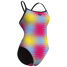Load image into Gallery viewer, arena-womens-swimsuit-gradient-challenge-back-pink-multi-black-010737-950-ontario-swim-hub-3

