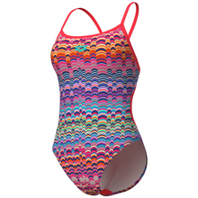 Load image into Gallery viewer, arena-womens-swimsuit-ondulation-lace-back-multi-violet-bright-coral-008155-194-ontario-swim-hub-1
