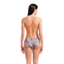 Load image into Gallery viewer, arena-womens-swimsuit-painting-lace-back-multi-bright-coral-011686-140-ontario-swim-hub-6
